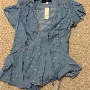 Polka dot blouse BRAND NEW